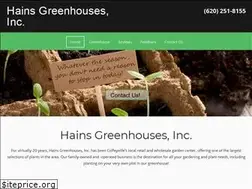Sites similar to hainsgreenhouses.com