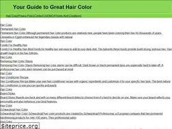 Sites similar to hair-color-scout.com