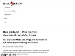 Sites similar to hair-guide.net