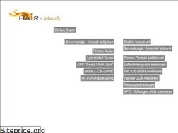 Sites similar to hair-jobs.ch