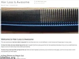 Sites similar to hair-loss-is-awesome.com