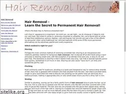 Sites similar to hair-removal-info.com