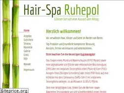 Sites similar to hair-spa-ruhepol.de