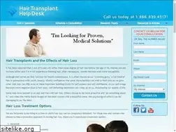 Sites similar to hair-transplant-helpdesk.com