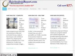 Sites similar to hairanalysisreport.com