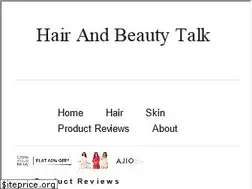 Sites similar to hairandbeautytalk.com