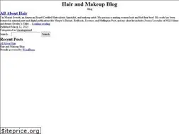 Sites similar to hairandmakeupblog.com