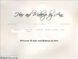 Sites similar to hairandmakeupbyann.com