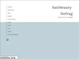 Sites similar to hairbeautydefrag.com