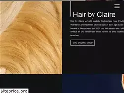 Sites similar to hairbyclaire.de