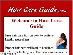 Sites similar to haircareguide.com
