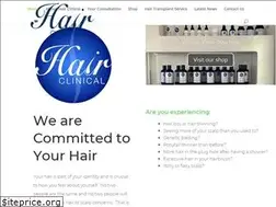 Sites similar to hairclinical.co.uk