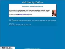 Sites similar to haircoloringguide.com