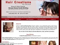 Sites similar to haircreationsbybruce.com