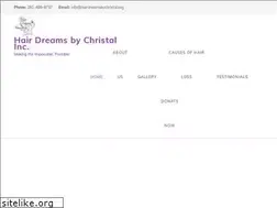 Sites similar to hairdreamsbycrystal.org