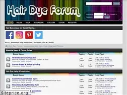 Sites similar to hairdyeforum.com