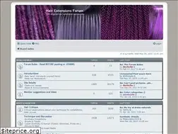 Sites similar to hairextensionforum.com