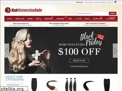 Sites similar to hairextensionsale.com