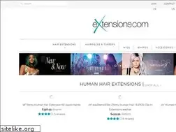 Sites similar to hairextensionshop.com