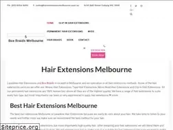 Sites similar to hairextensionsmelbourne.com.au