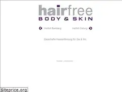 Sites similar to hairfree-body-skin.de