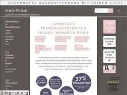 Sites similar to hairfree-franchise.com