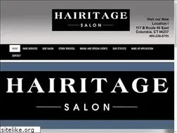 Sites similar to hairitagesalonct.com