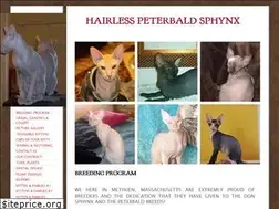 Sites similar to hairlesspeterbaldsphynx.com