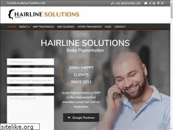 Sites similar to hairlinesolutions.com.au