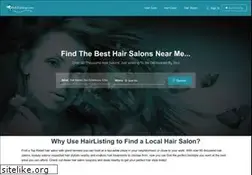 Sites similar to hairlisting.com