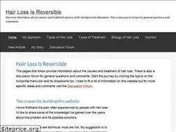Sites similar to hairloss-reversible.com
