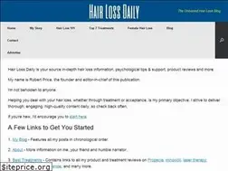 Sites similar to hairlossdaily.com