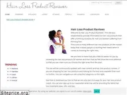 Sites similar to hairlossproductreviewer.com
