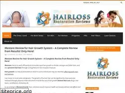 Sites similar to hairlossrestorationreviews.com
