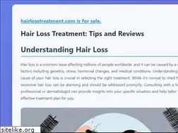 Sites similar to hairlosstreatment.com