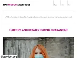 Sites similar to hairproductandtechnique.com