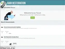 Sites similar to hairrestorationforum.com