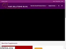 Sites similar to hairsolutionsblog.com