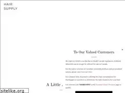 Sites similar to hairsupply.ca