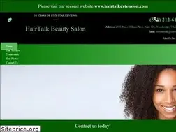 Sites similar to hairtalkva.com