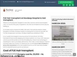 Sites similar to hairtransplantandlaser.com