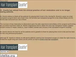 Sites similar to hairtransplantseattle.com