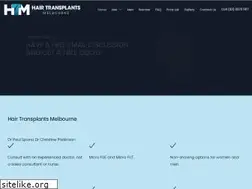 Sites similar to hairtransplantsmelbourne.com.au