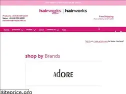 Sites similar to hairworks.co.nz