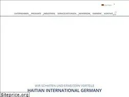 Sites similar to haitiangermany.com