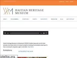 Sites similar to haitianheritagemuseum.org