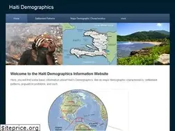 Sites similar to haitidemographics.weebly.com