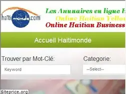 Sites similar to haitimonde.com