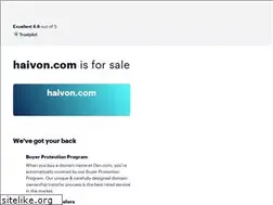 Sites similar to haivon.com