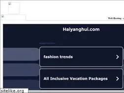 Sites similar to haiyanghui.com